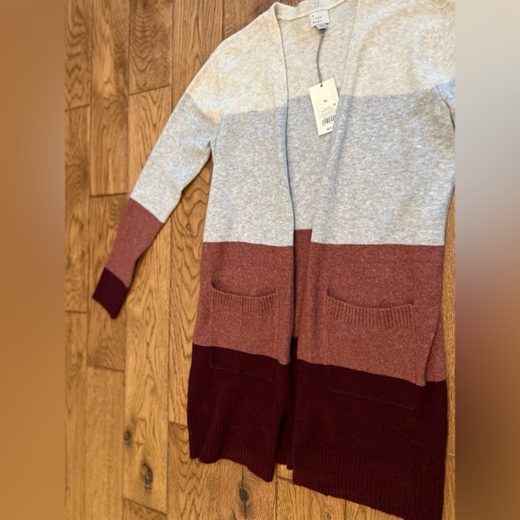 A New Day Color Block Cardigan NWT - Picture 4 of 10